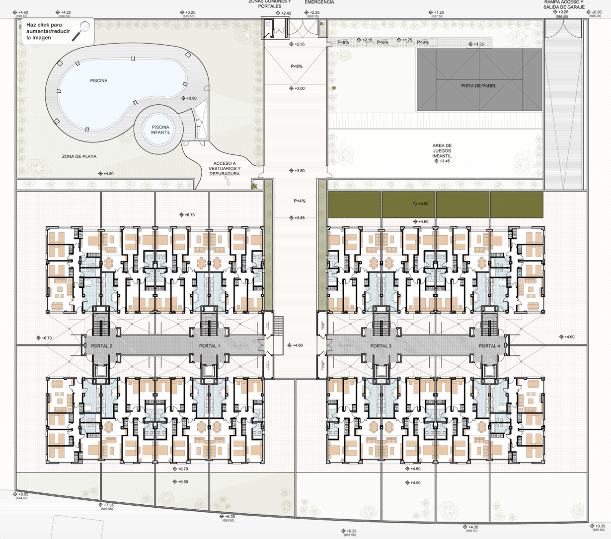 Plano de la Planta de Puerta de Boadilla