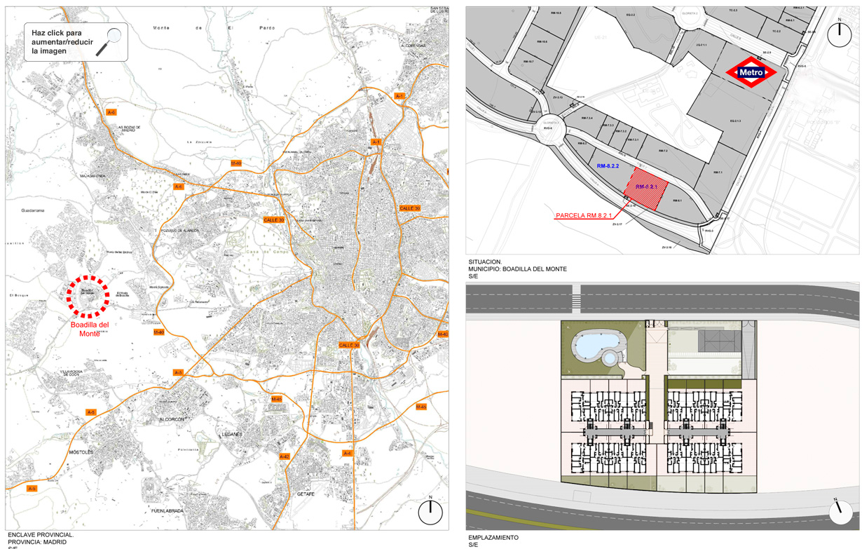 Plano situación Puerta de Boadilla